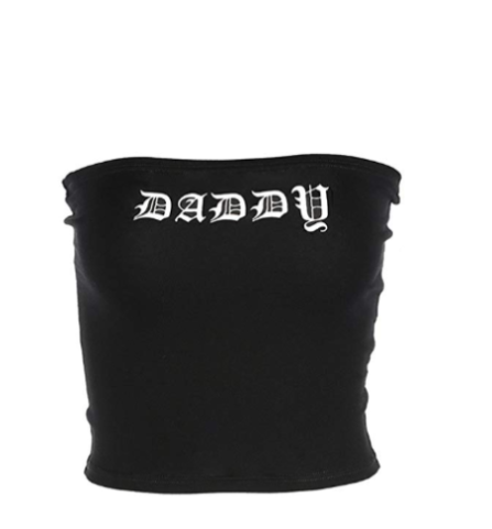 Black Daddy Tube Top