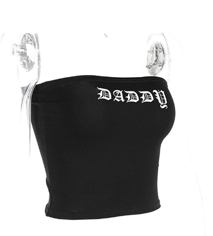Black Daddy Tube Top