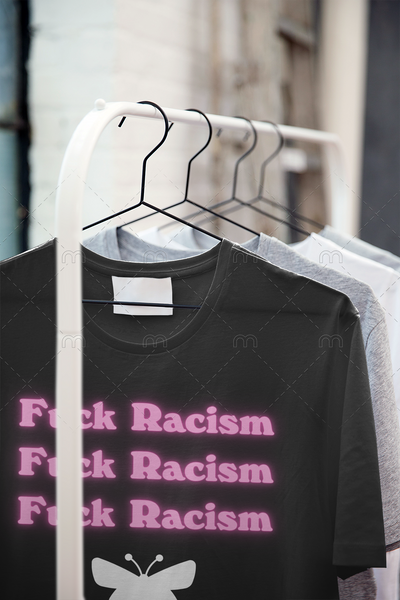 "Fuck Racism" Graphic Tee (Black)