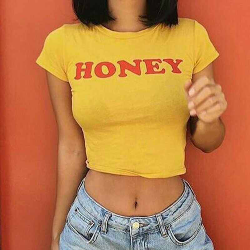 yellow honey tube top